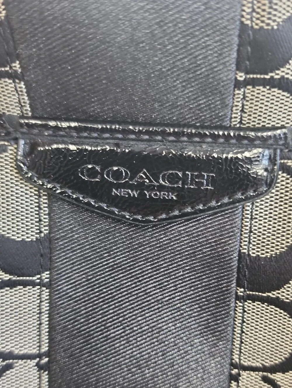 Coach signature canvas